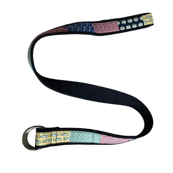 VINEYARD‎ VINES patchwork preppy belt junior's small