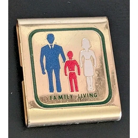 Vintage‎ Boy Scout Belt Loop Family Living Award Metal Medal