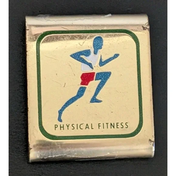 Vintage‎ Boy Scout Belt Loop Physical Fitness Award Metal Medal