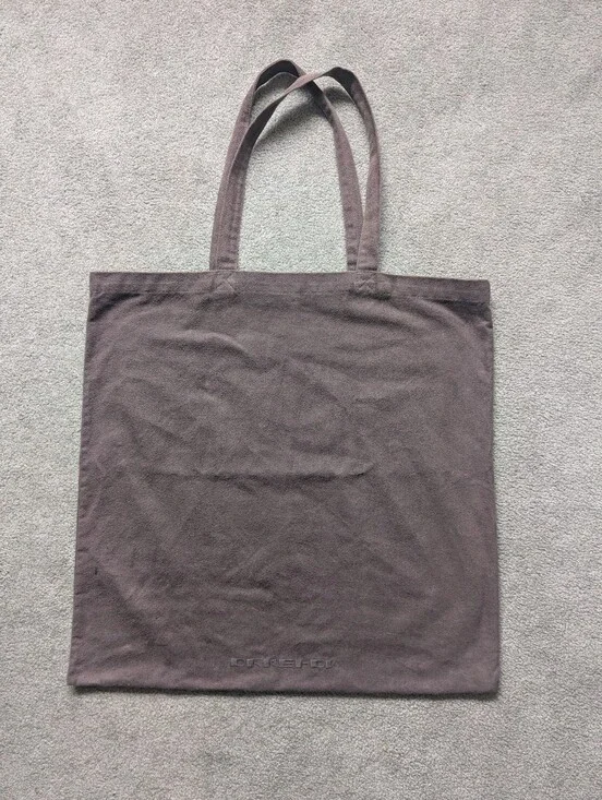 rick owens drkshdw large tote bag shopping brown designer shoulder bag