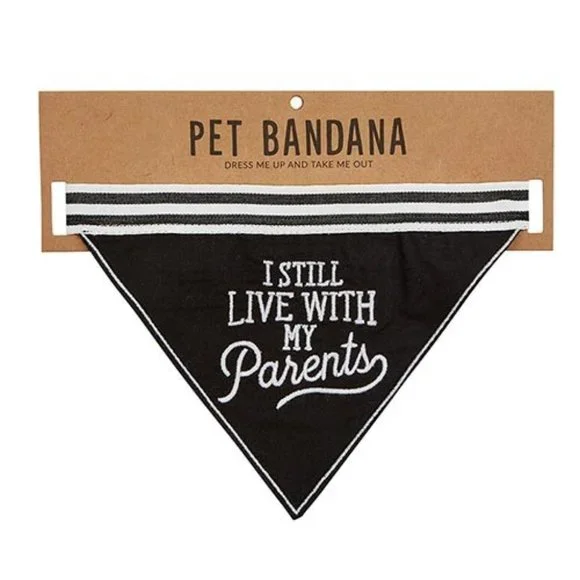 ❤️NWT❤️ Pet Bandana - Live With Parents