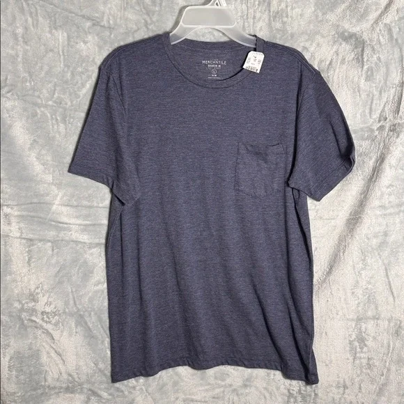 J. Crew shirt NWT‎ size Large Navy Heather T-Shirt sim fit lightweight