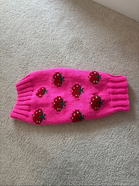 Knitted Wool Dog Sweater