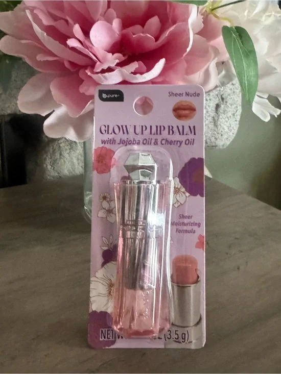 NWT NUDE Glow Up Lip Balm — Mauve ultra lux