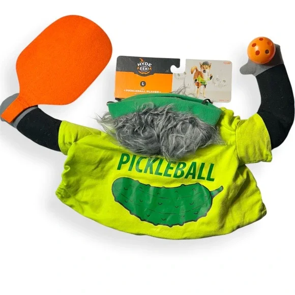 Hyde and EEK Boutique Pickleball Player Frontal Halloween Pet Costume Large New