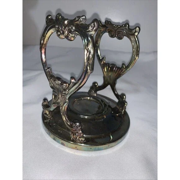 Vintage Sheridan Silver Plated Graby Warmer Or Candle Warmer (Stand Only )