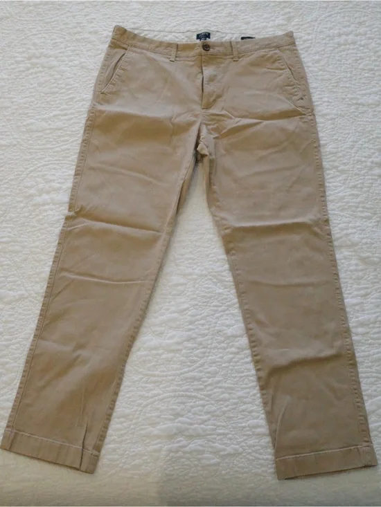 J. Crew Men's Tan Chinos