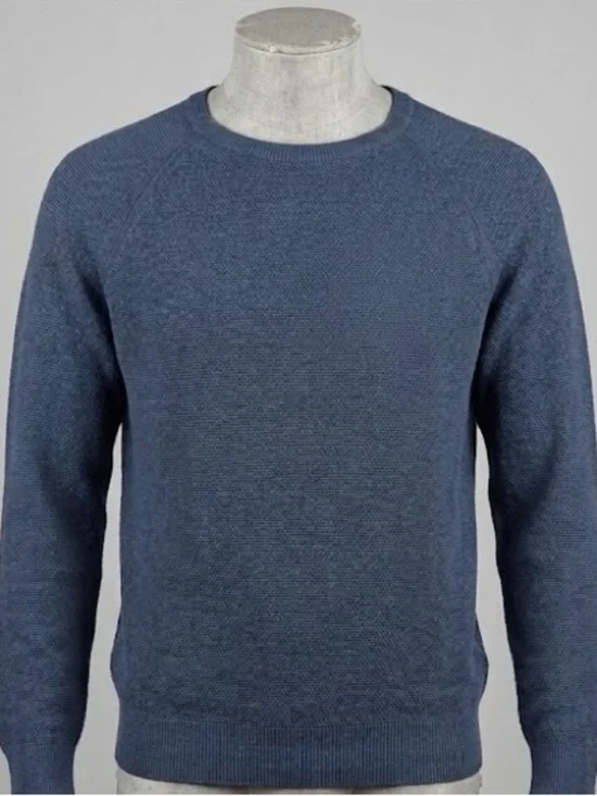 NWT J.Crew Men's Waffle Knit Crewneck Sweater