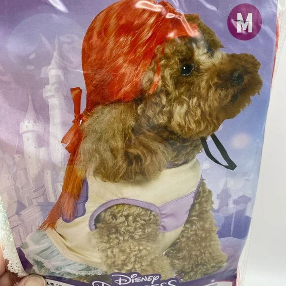 Disney Princess Ariel pet dog Halloween Costume Size M XL NEW Little Mermaid