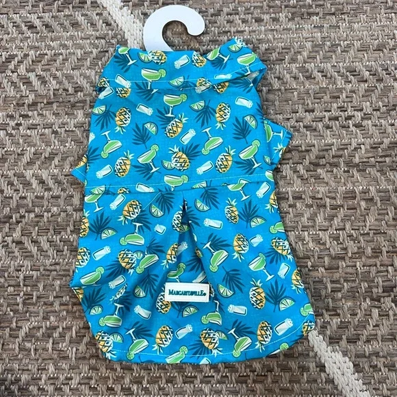 Margarittaville Dog Shirt Sz Small