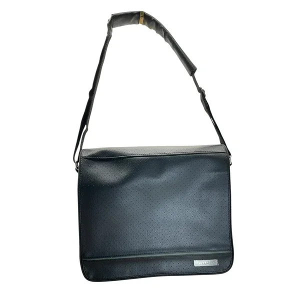 Bose Black Messenger Bag Laptop Shoulder Travel Case‎ with Padded Strap