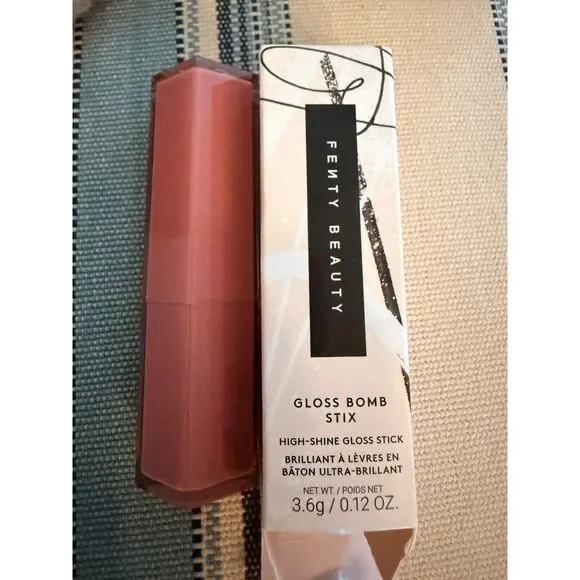 NIB Fenty Beauty Gloss Bomb Stix High Shine Gloss Stick in Is It Fu$$y 04