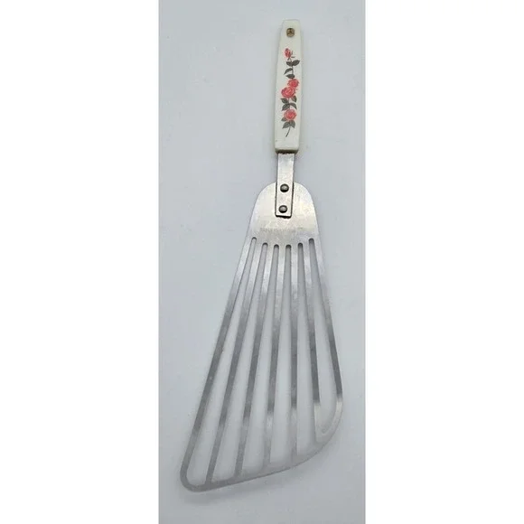 W Mark Stainless Steel Slotted Spatula Turner Silver‎ Kitchen Cooking Utensil