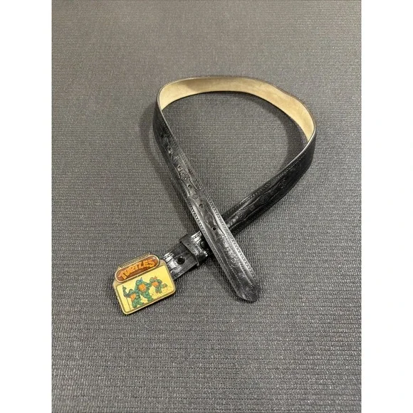 1988 Teenage Mutant‎ Ninja Turtles TMNT Belt & Buckle