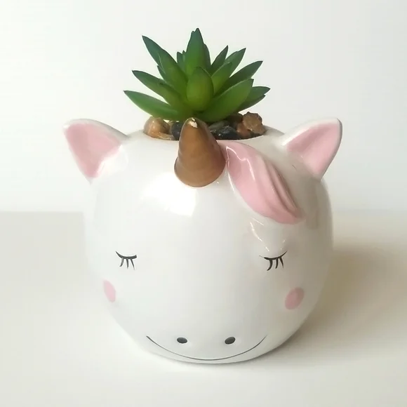 Unicorn Succulent Faux Plant