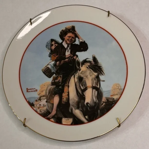 Norman Rockwell CW Collection Special Edition 1982  “Young Love Series”