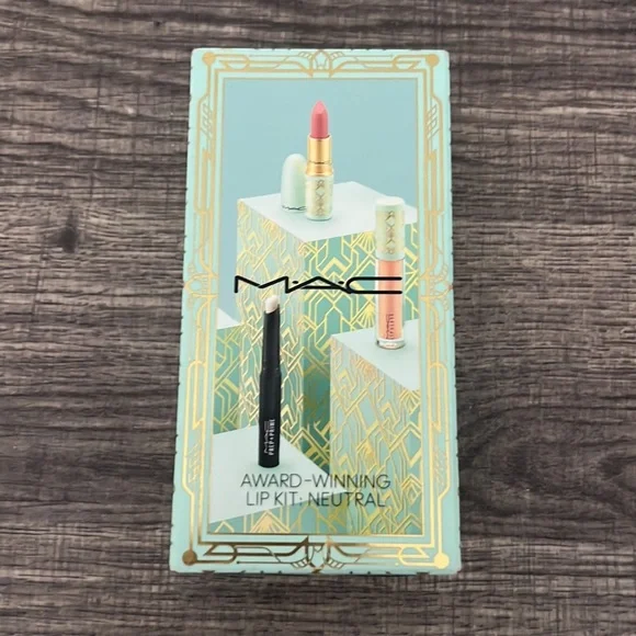MAC 3PC Fullsize Neutral Award Winning Lipstick