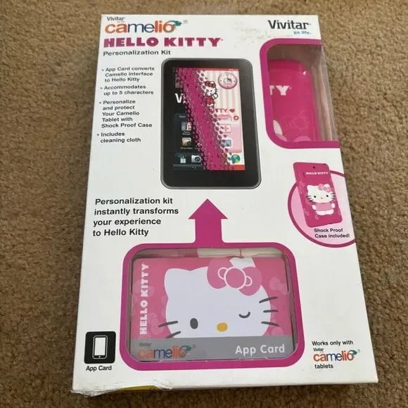 Vivitar Camelio Hello Kitty Personalization Kit 2013 *New*
