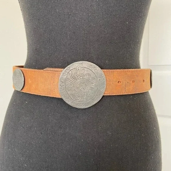 Vintage Kudos Boho Western Leather Belt