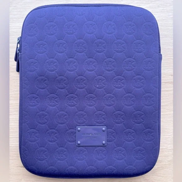 Michael Kors‎ Purple Neoprene Ipad Case