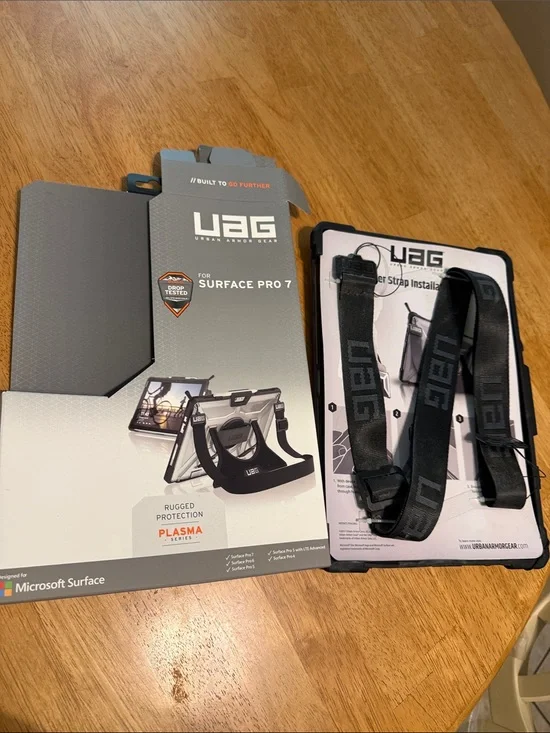 Urban Armor Gear UAG Black and Gray Rugged Case for Surface Pro 7