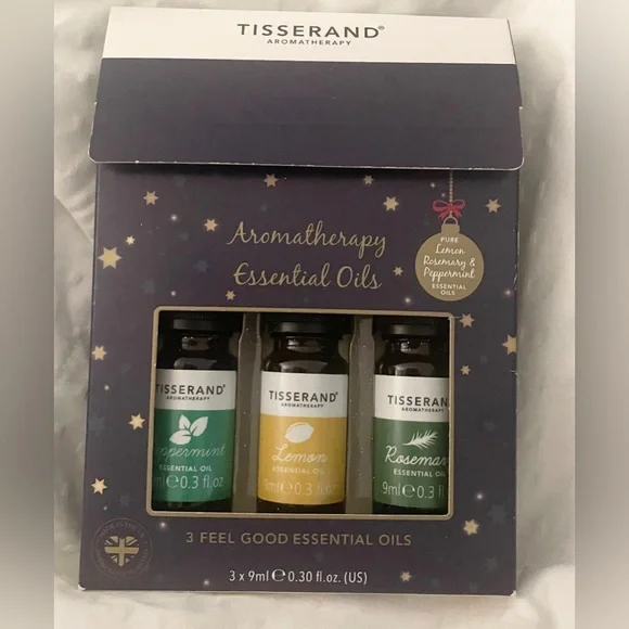 Anthropologie Tisserend Aromatherapy Set of (3) Feel Good Essential Oil Set NEW