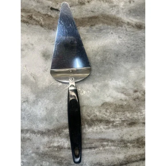 Ecko Stainless Steel Pie Server with Black Handle 10