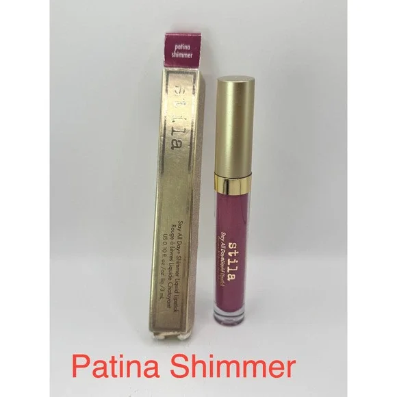 NEW Stila Stay All Day Liquid Lipstick Patina Shimmer NEW
