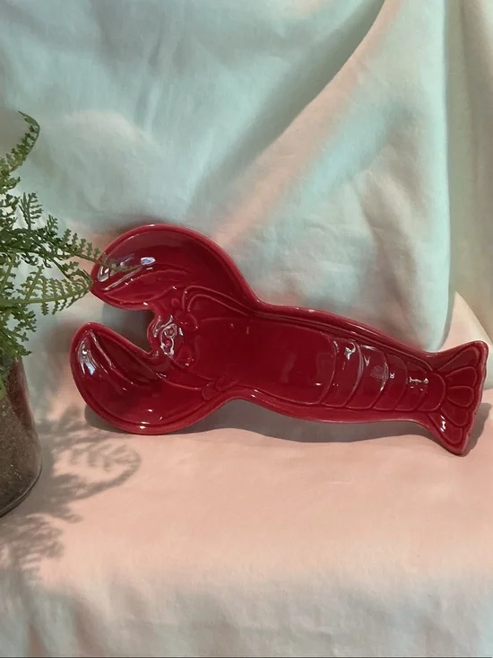 Coastal Inspired Lobster Shaped Spoon Rest
