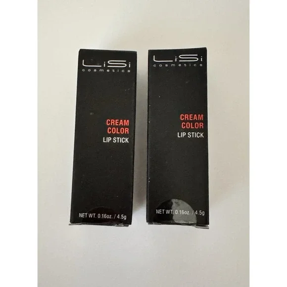 LiSi Cosmetics Cream Color Lipstick Nightingale 011 New Sealed Box