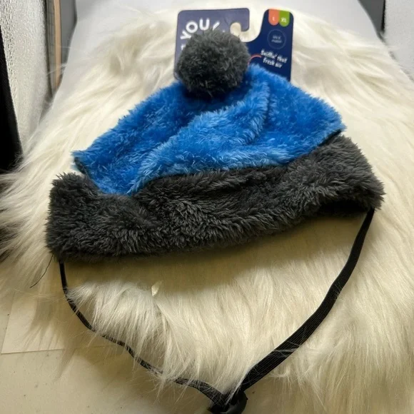 🩷5/$10 Blue and Gray Dogs Winter Hat