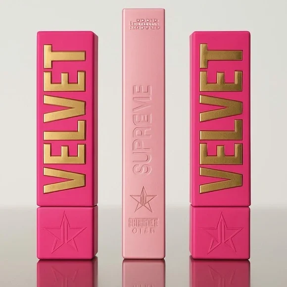 Jeffree Star Supreme Velvet Lipstick Trio in Pink and Gold