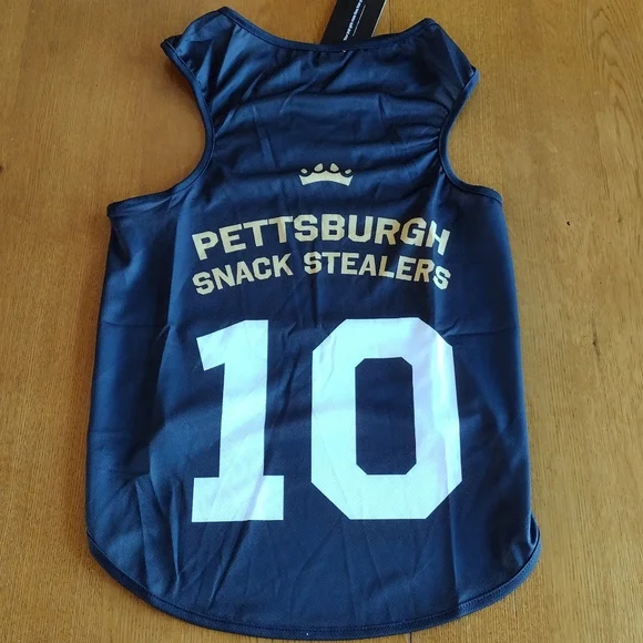 Pettsburgh Snack Stealers Doggy Sports Jersey Sz 3XL NWT