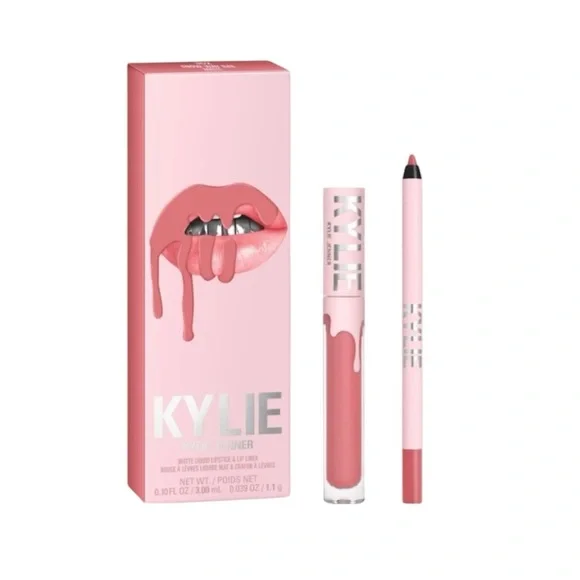 🆕💄KYLIE COSMETICS Matte Lip Kit - SNOW WAY BAE 302 Matte Liquid Lipstick liner