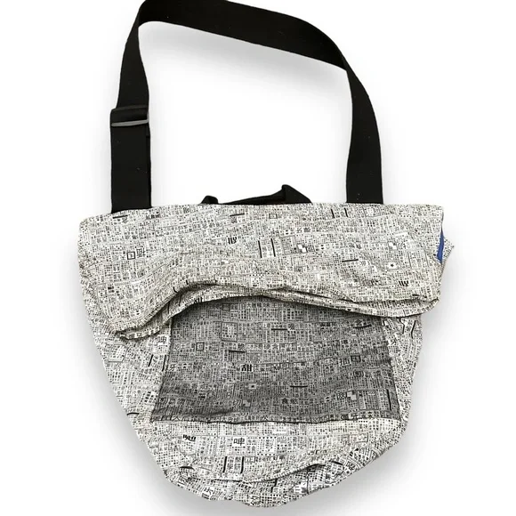 GOD Asian print messenger bag