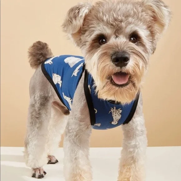 Cartoon Graphic Pet Tank Top