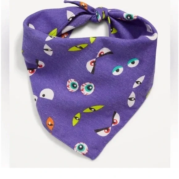 Halloween-Print Bandana for Pets
