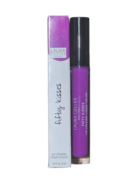 Laura Geller Fifty Kisses Lip Locking Liquid Color — Vivid Purple