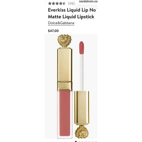 D & G Dolce and Gabbana Everkiss Liquid Lipstick Desire 90