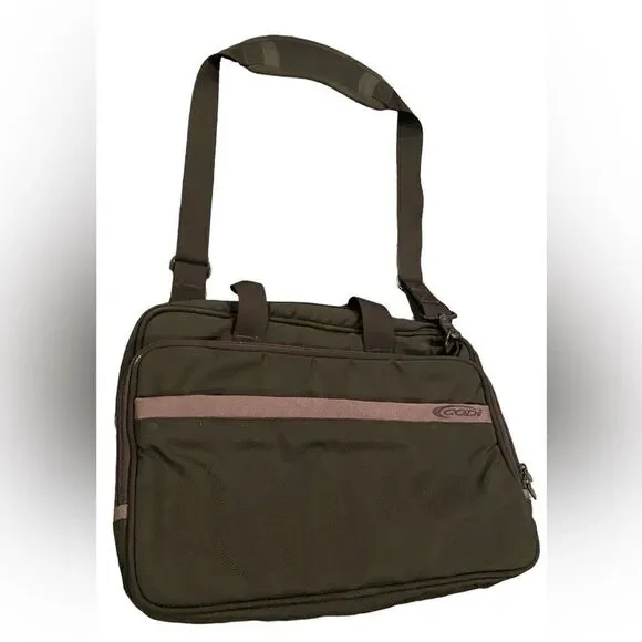 CODI Black Messenger Laptop Bag Made in the USA 🇺🇸