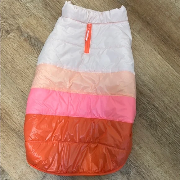 Colorful Striped Dog Jacket
