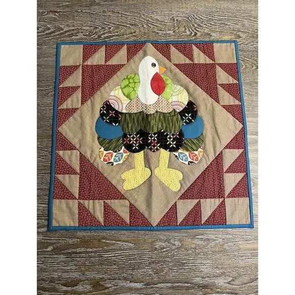Artisan Made Quilted Table Square 21