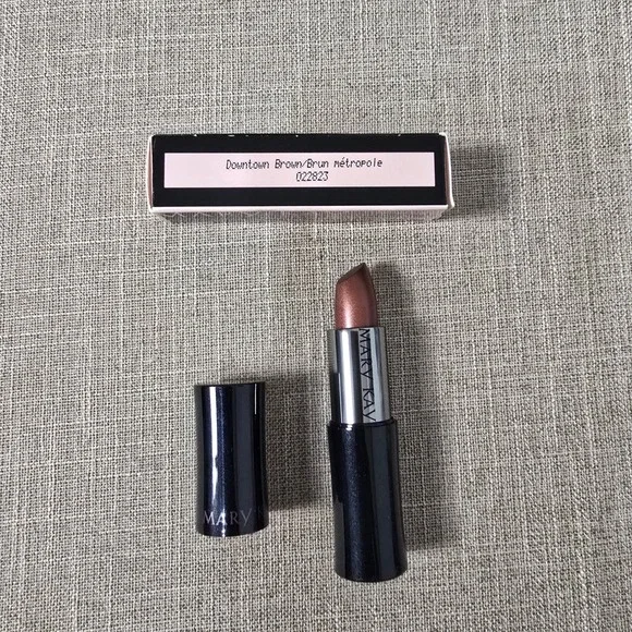 Mary Kay Womens Creme‎ Lipstick Downtown Brown 022823 13 oz Discontinued USA