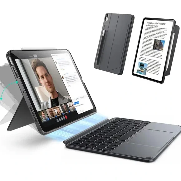 ESR Shift Keyboard Case Dark Grey iPad Air 11