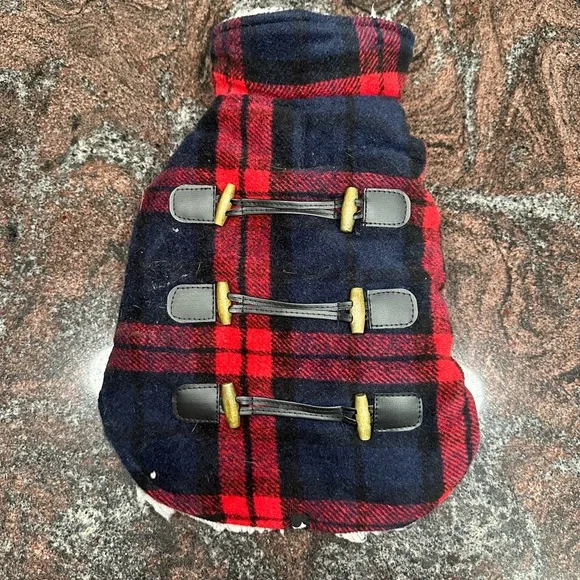 Hotel Doggy dog pea coat size small