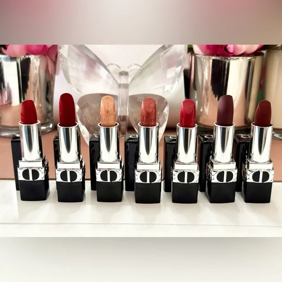 Last 2‼️ Rouge Dior Lipsticks Beige Taffeta Metallic 225