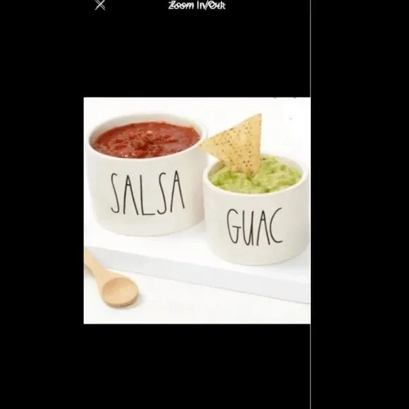 Brand new rae dunn‎ guac and salsa bowls