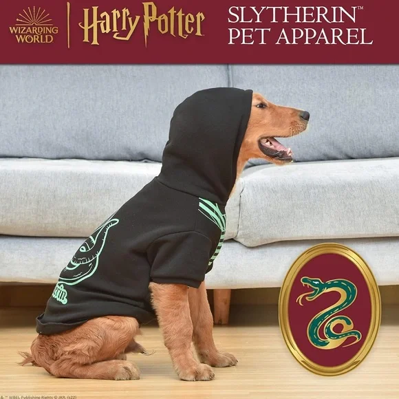 Harry Potter Slytherin Dog Hoodie