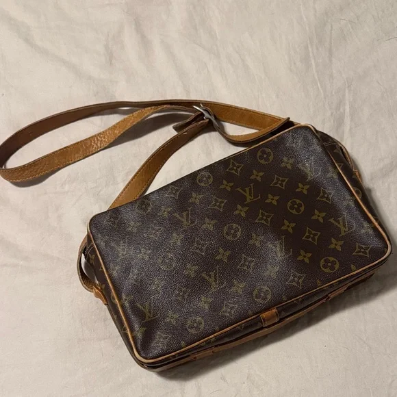 Louis Vuitton Brown Monogram Messenger Bag