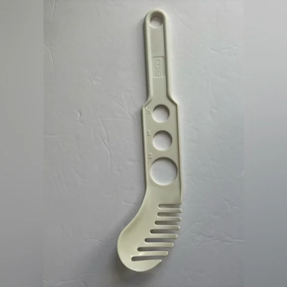 EKCO Vintage Spaghetti Pasta Fork Spoon Serving Piece with Measuring Area